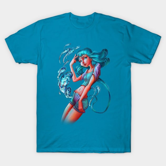 Water woman T-Shirt by Lima's